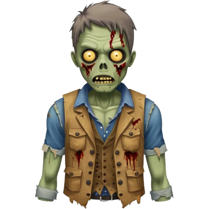 zombie in vests emoji