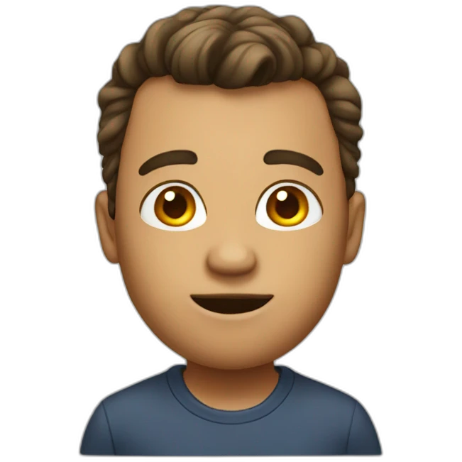 guys with big head emoji