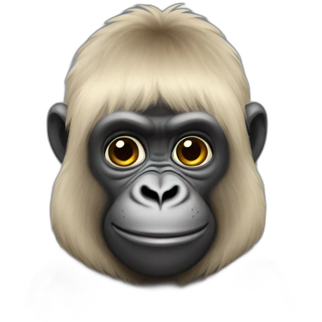 down syndrome gorilla emoji