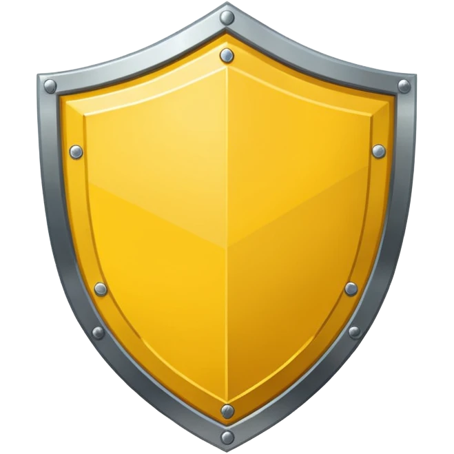 yellow shield pixel emoji