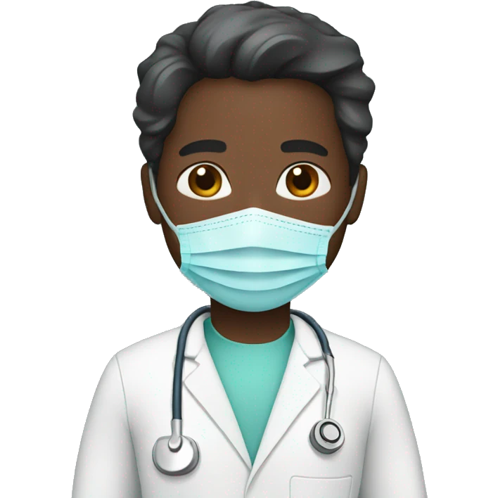 Surgeon darker skin tone emoji