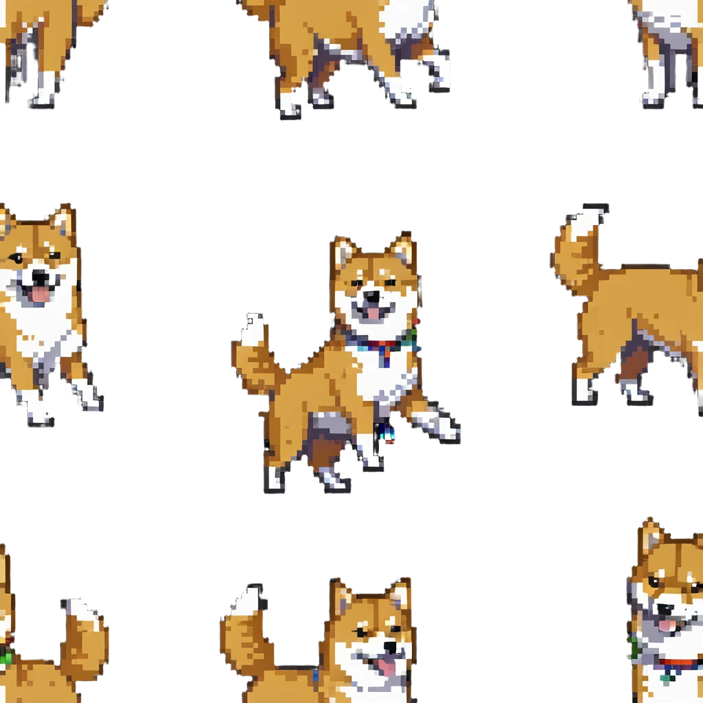 happy shiba inu dancing emoji