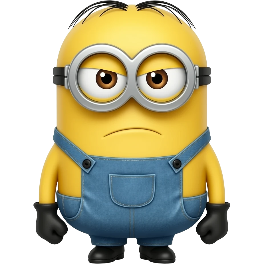 angry minion emoji