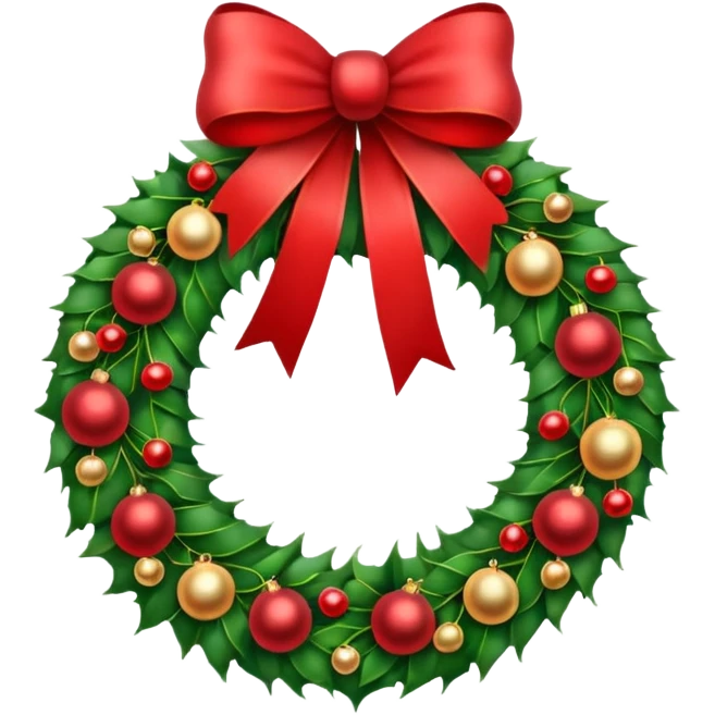 Couronne de Noël  emoji