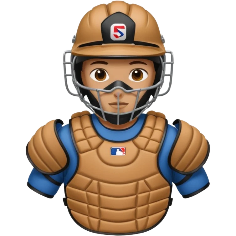 Baseball catcher emoji