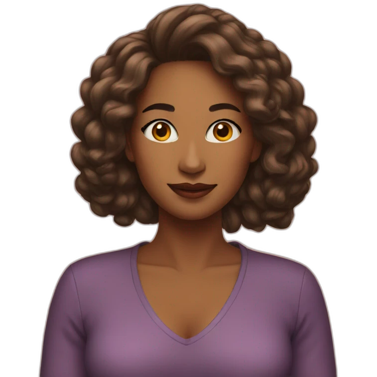 woman is brilliant emoji