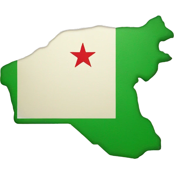 Carte Algeria emoji