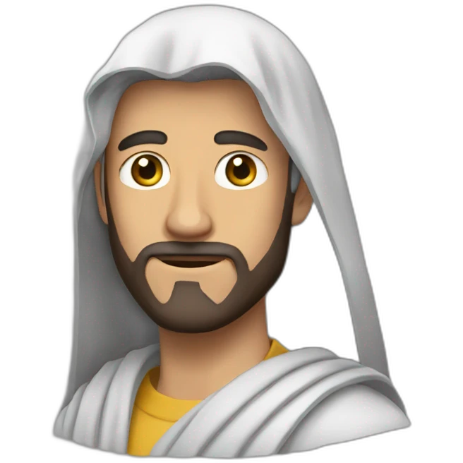Men with bisht emoji