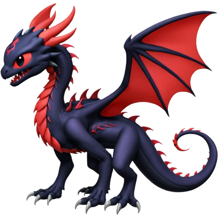 Venom-Stitch-Toothless-Yveltal-Lunala-Fakémon-hybrid-creature (full body)  emoji