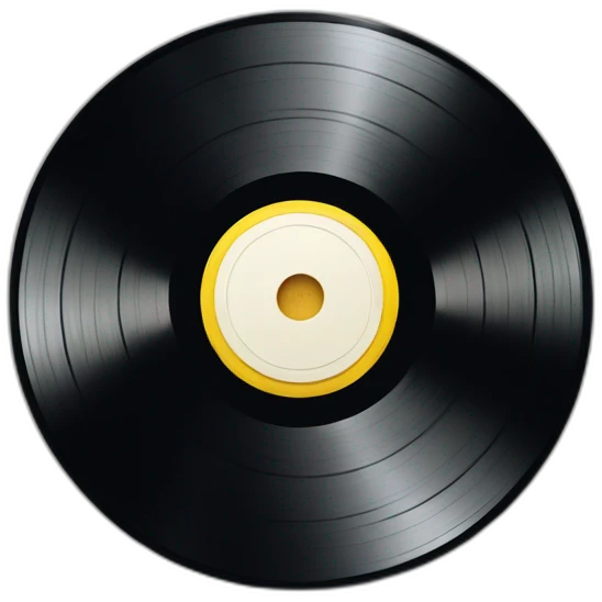 Vinyl disk emoji
