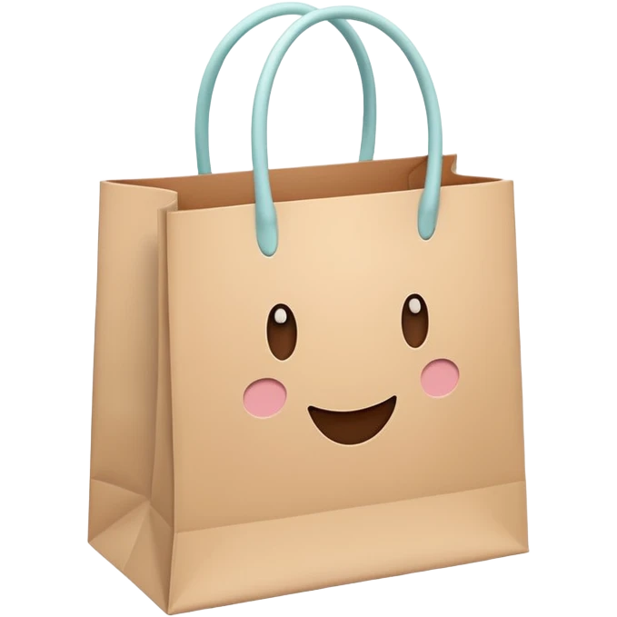 beautiful shopping bag emoji