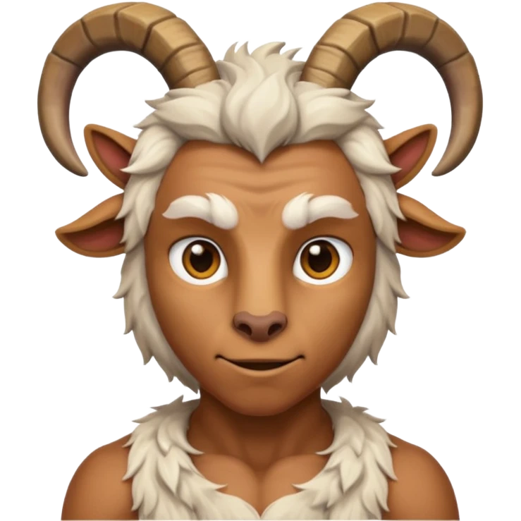 half human half goat emoji