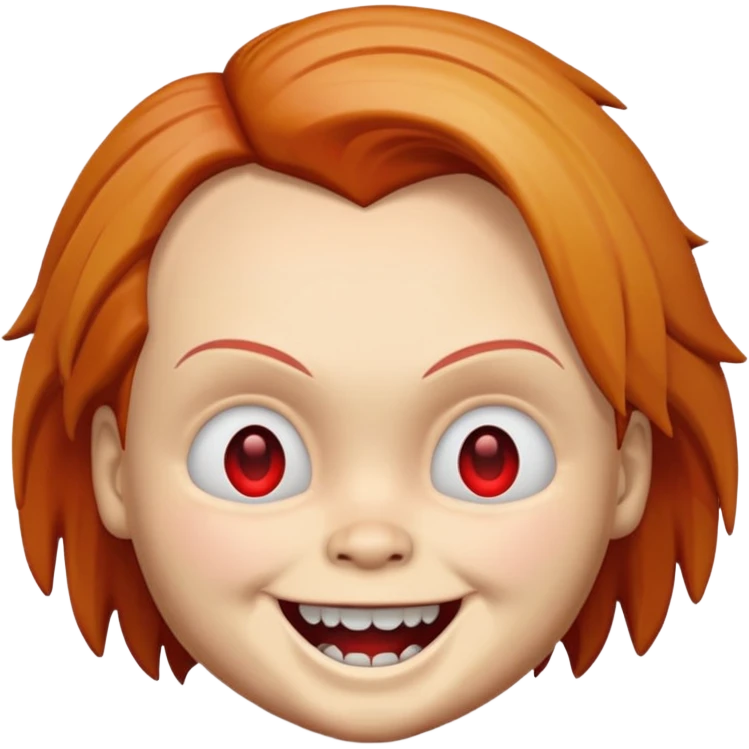 Un emojin de chuky emoji