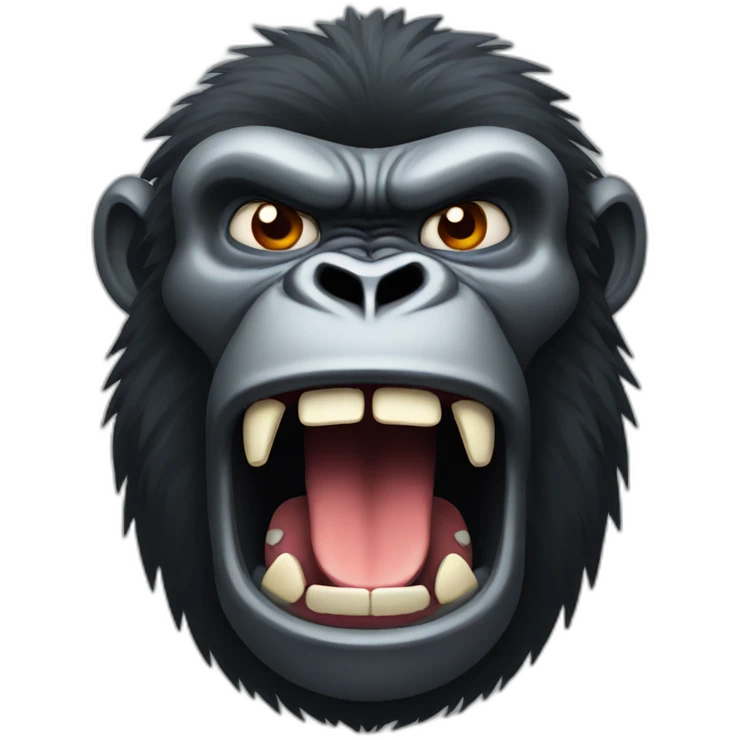 Angry Gorilla emoji
