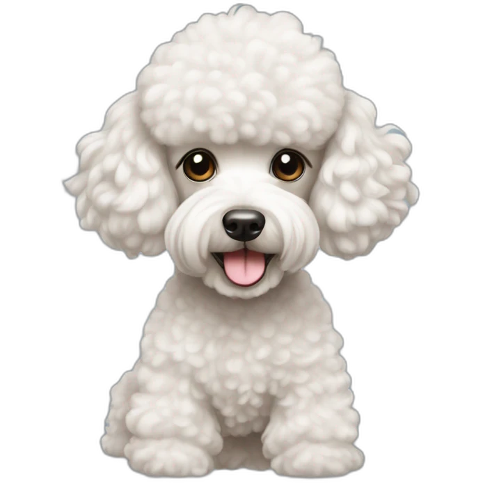 Poodle-maltes-vira-lata emoji