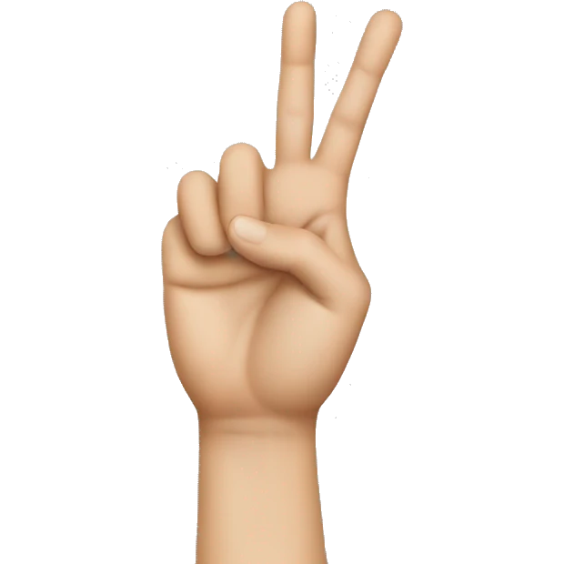 C hand sign emoji