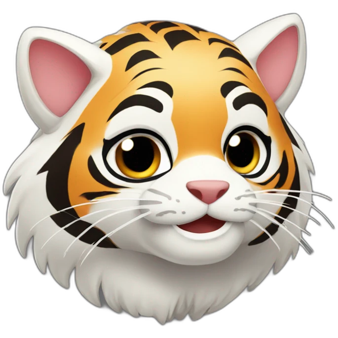 Tigre on rabit emoji