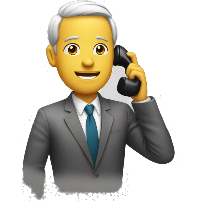 on the phone emoji