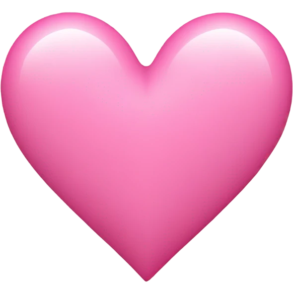 Pink heart emoji