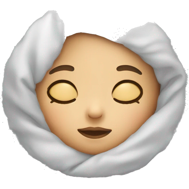 sleeping girl emoji