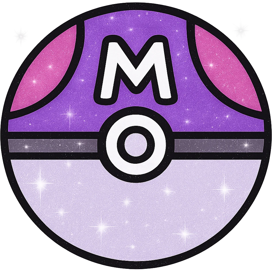 Add a sparkle effect to the minimalist Master Ball icon, preserving the original style and transparent background. emoji