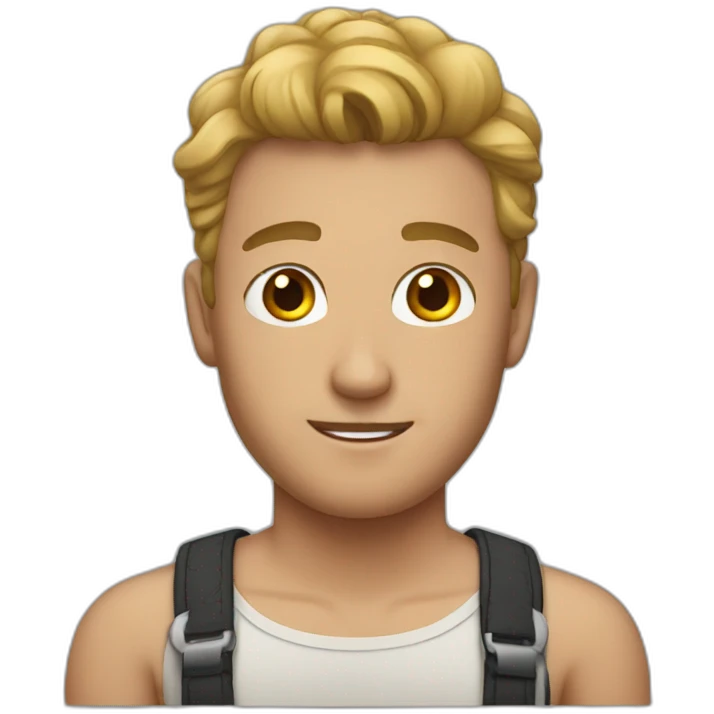 Gay man emoji