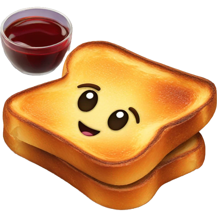 French toast  emoji