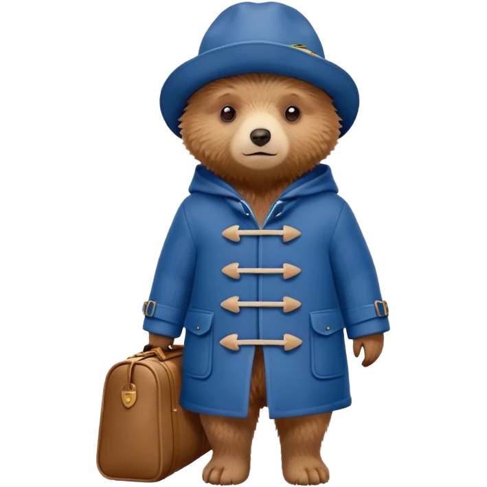 Paddington bear emoji