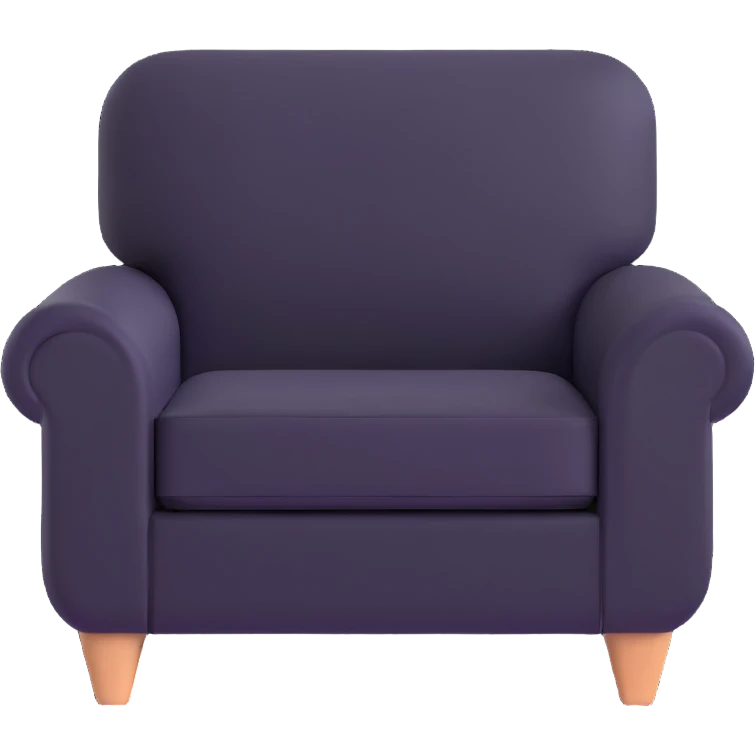 comfortable armchair emoji
