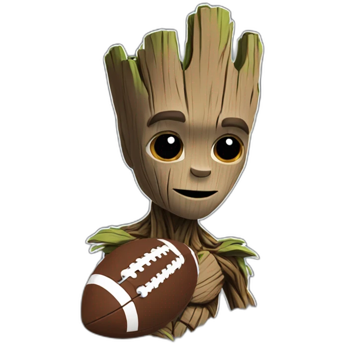 groot football emoji