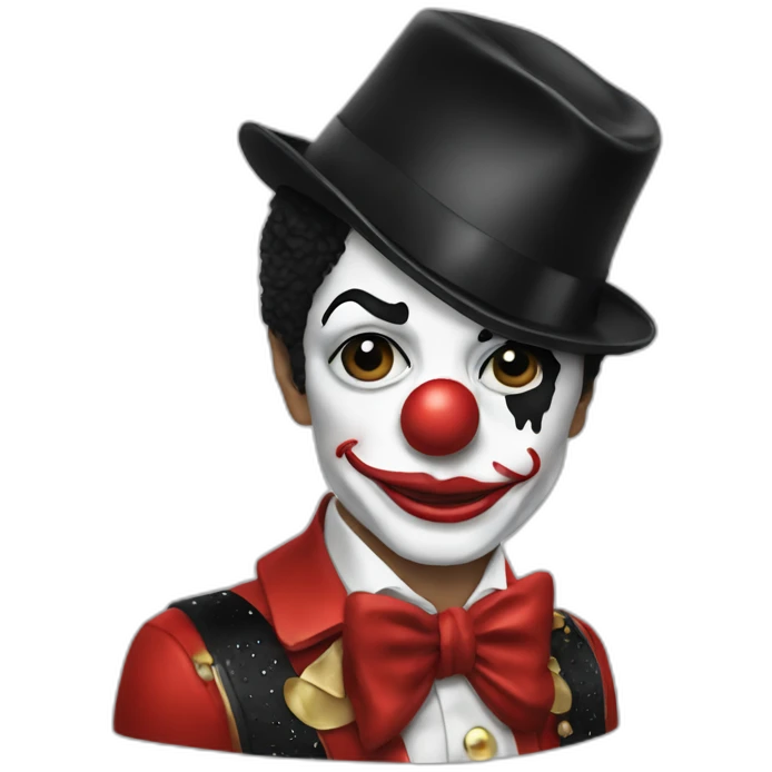 michael jackson clown emoji