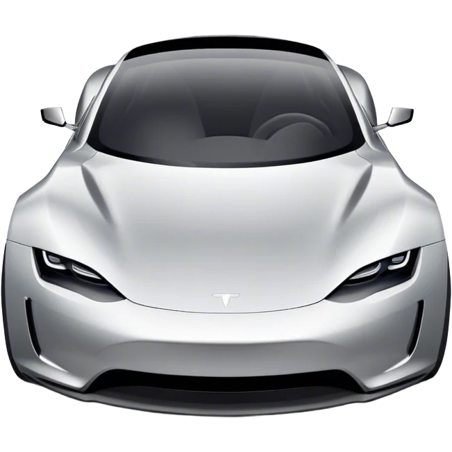 Tesla Roadster - Tesla (Model Year: 2020) (Iconic colour: Silver) emoji