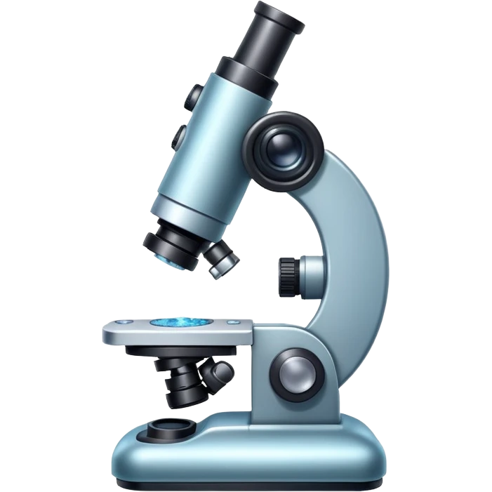 microscope with sparkles emoji