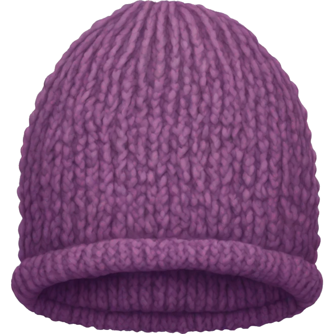 knit winter hat no person emoji