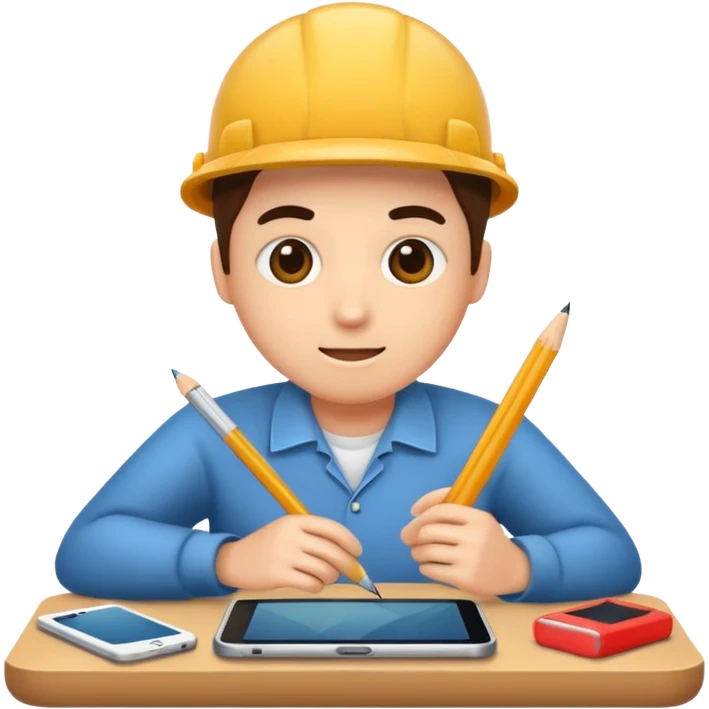 a person engaged in creative work emoji