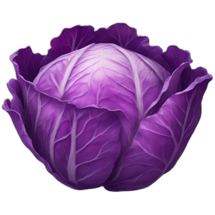 purple cabbage emoji