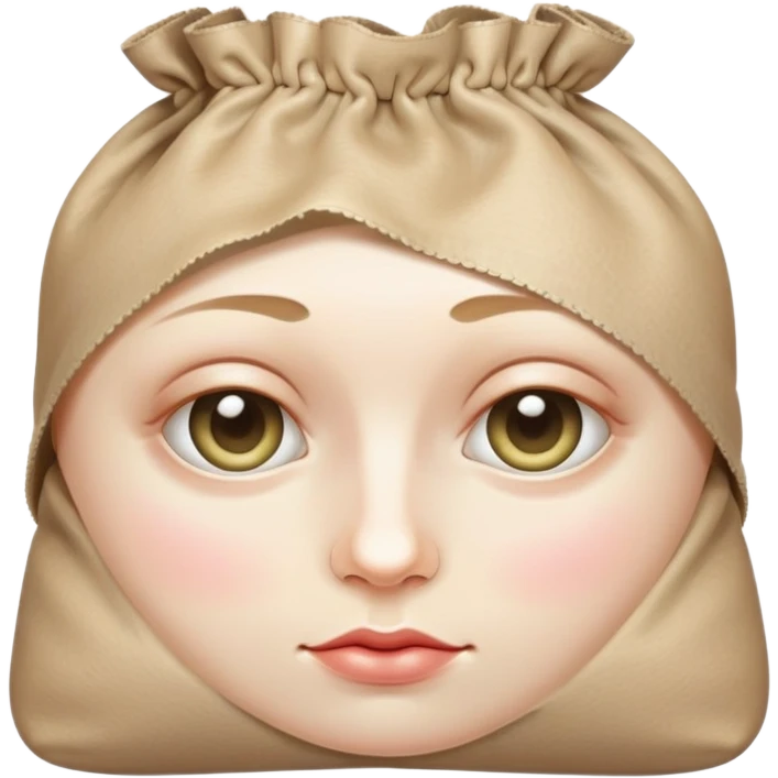 Face with bags under eyes emoji