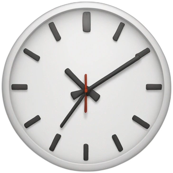 1 hour clock emoji