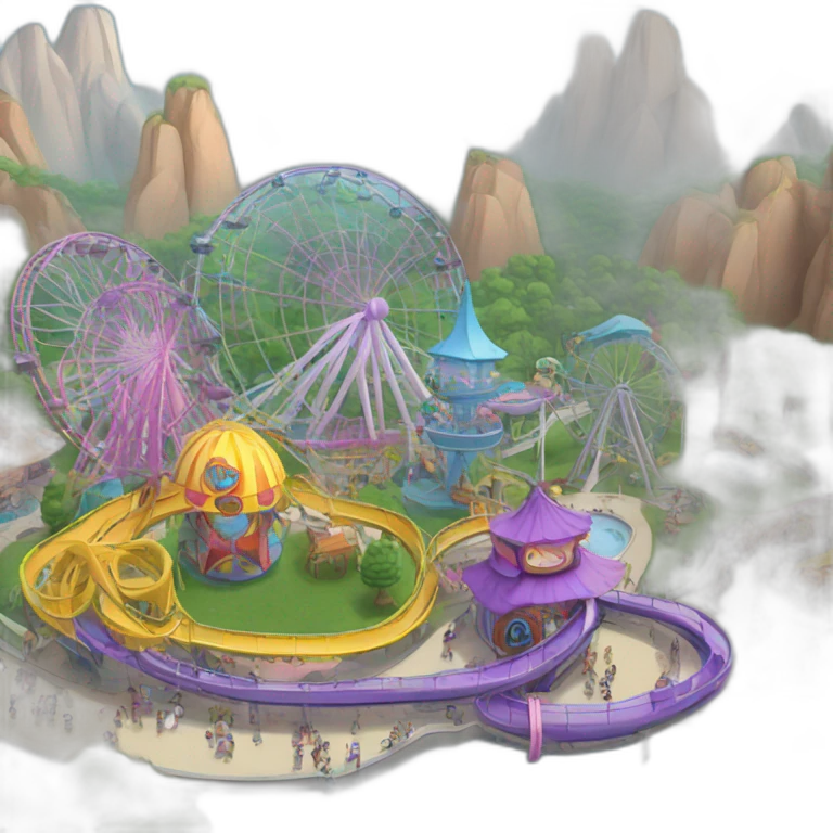 theme park emoji