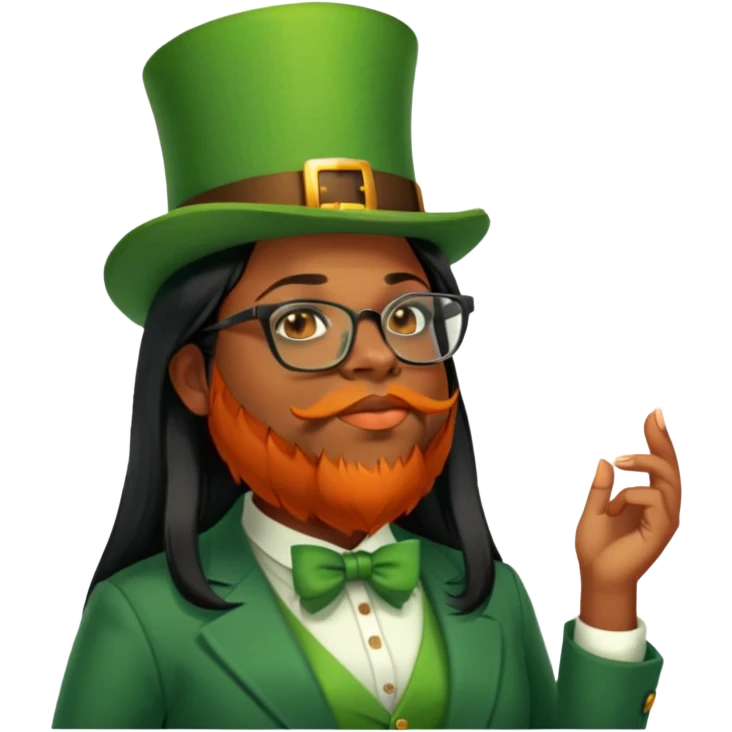 Classy Irish emoji