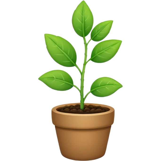 Mầm cây doodle  emoji
