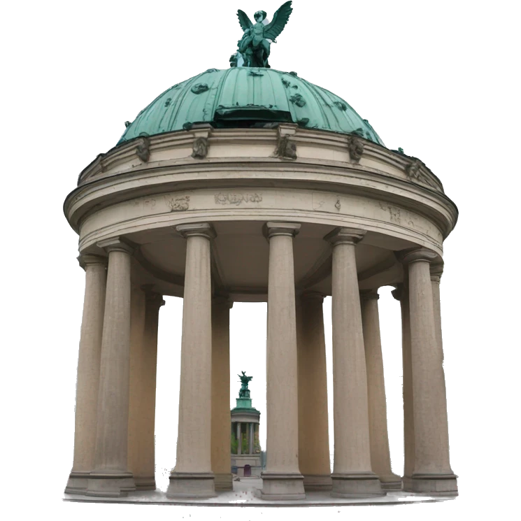 Die Siegessäule in berlin emoji