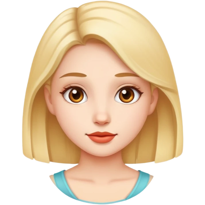 lovely girl emoji