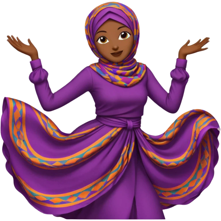 Neqabi dancing emoji