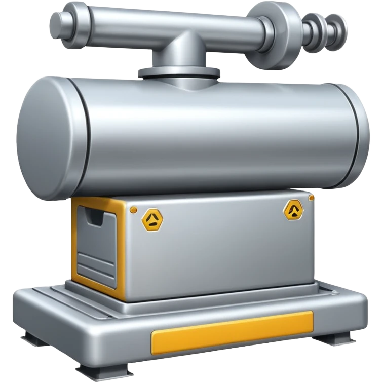 create a realistic emoji showing logistic machines emoji