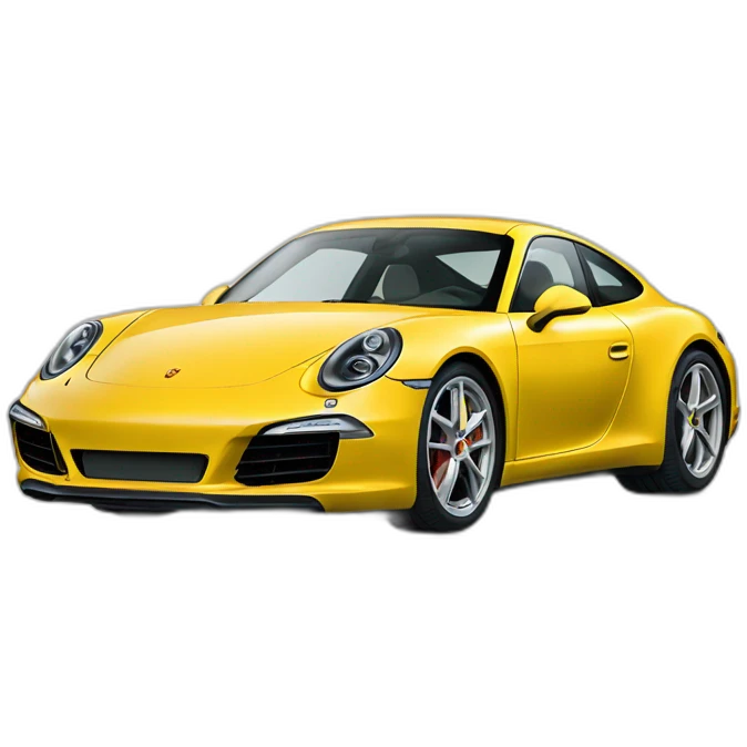Porsche carrera s derrière  emoji