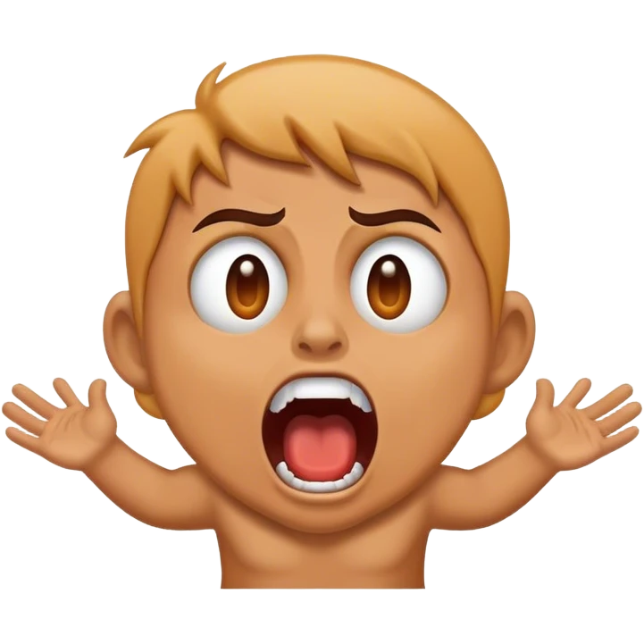 gritando  emoji