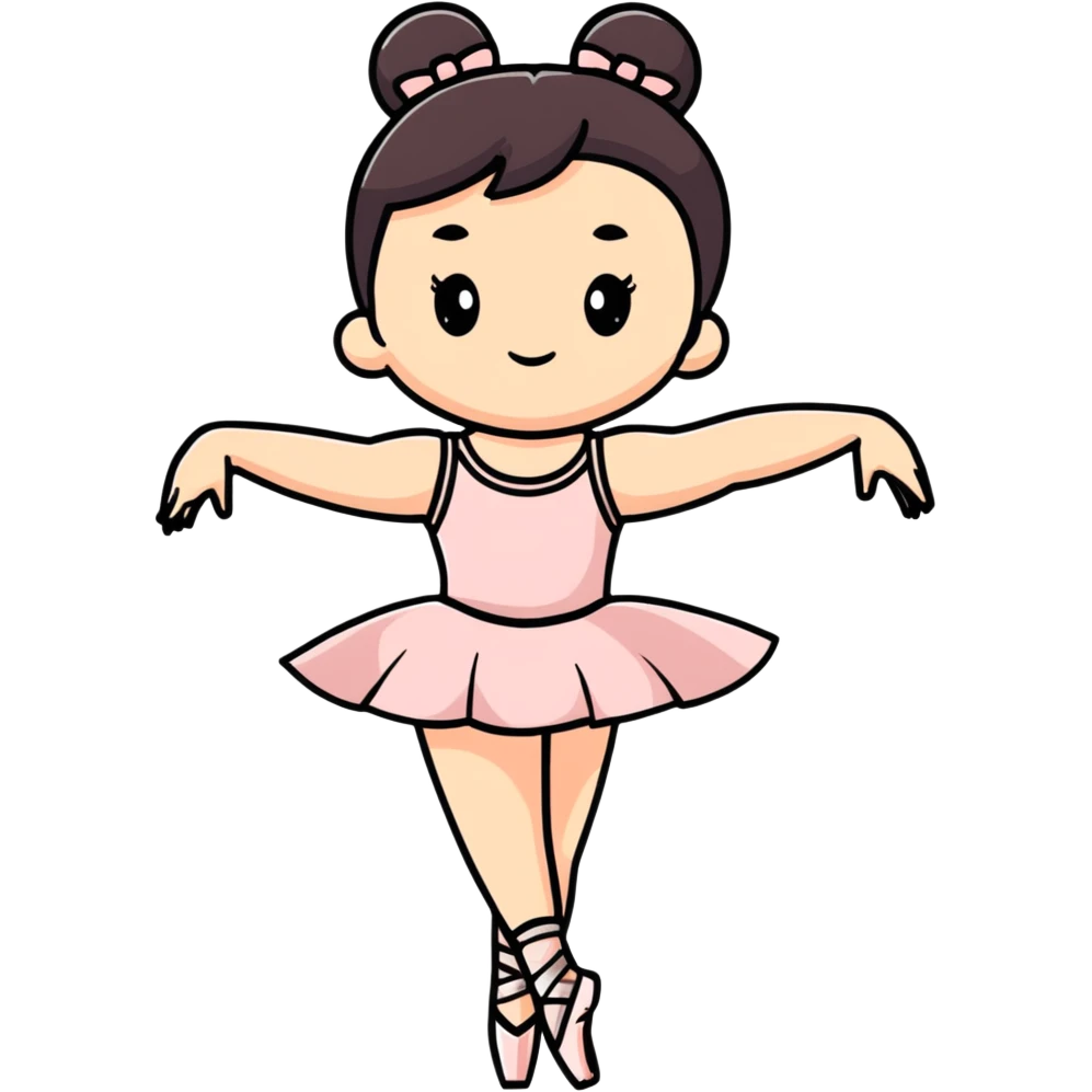 girl doing ballet emoji