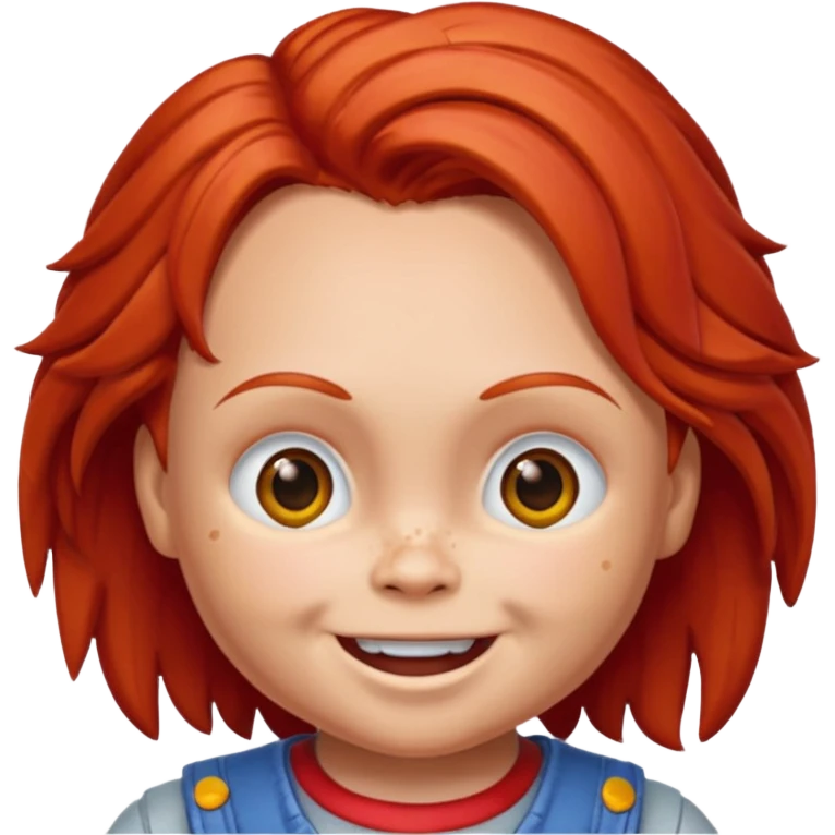 Un emojin de chuky emoji