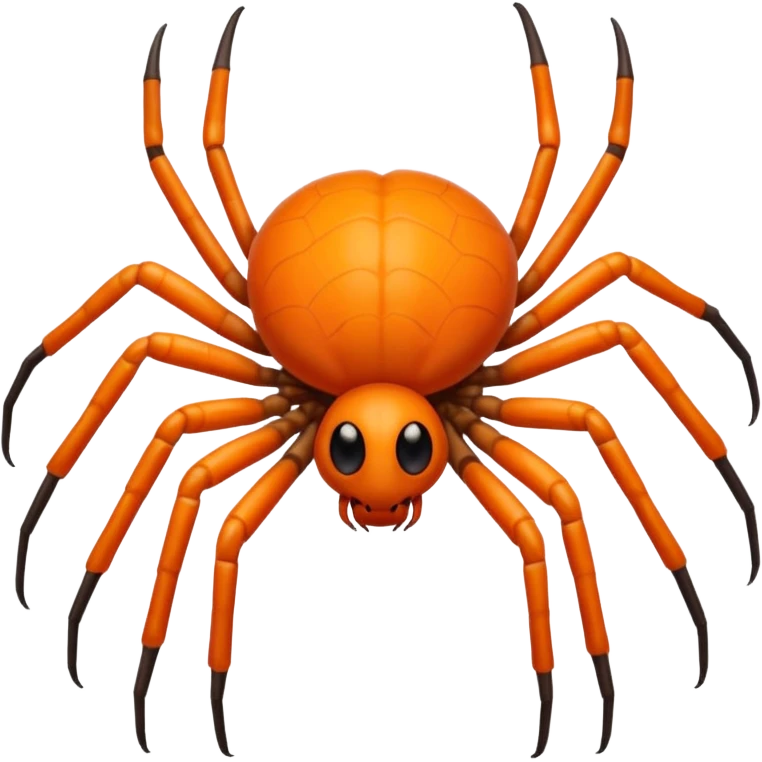 gradiented orange spider emoji